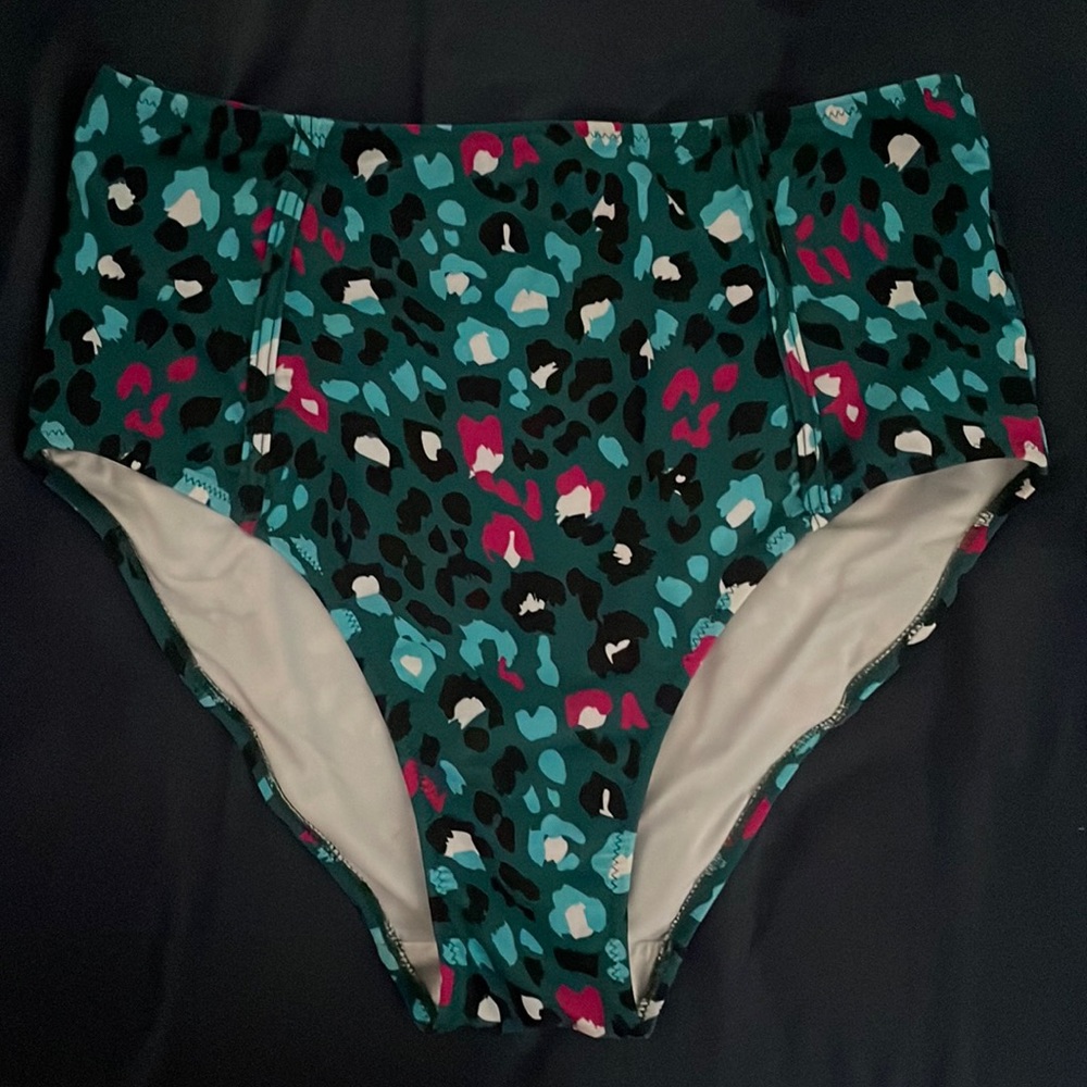 Latched mama high waisted swim bottoms